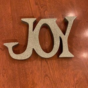 JOY sign